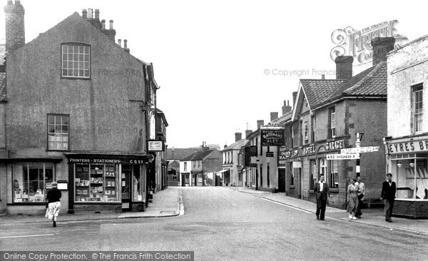 Photo of Wainfleet All Saints, High Street c.1955