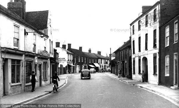 Photo of Wainfleet All Saints, Main Road c.1955