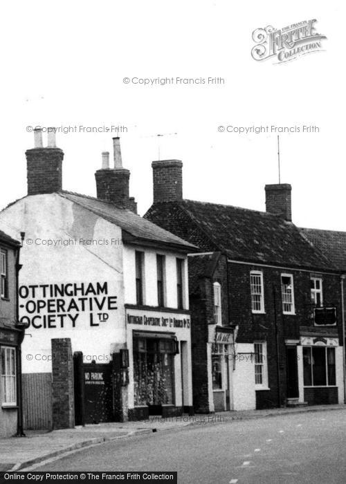 Photo of Wainfleet All Saints, Nottingham Co Operative Society, High Street c.1955