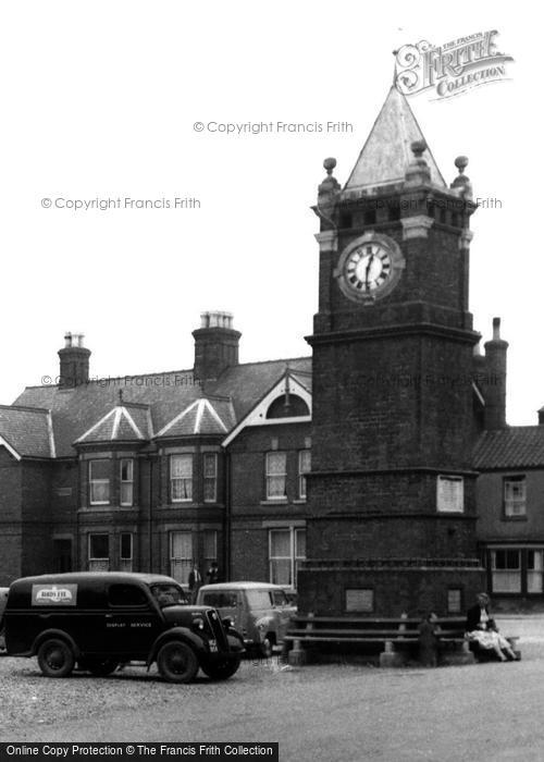Photo of Wainfleet All Saints, The Clock Tower  c.1955 