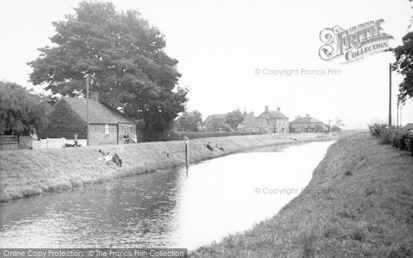 Photo of Wainfleet All Saints, The River c.1955