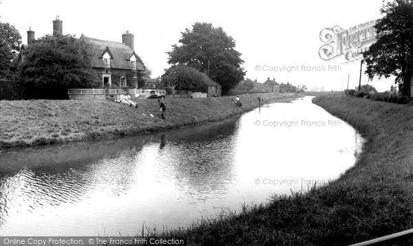 Photo of Wainfleet All Saints, The River Steeping c.1955