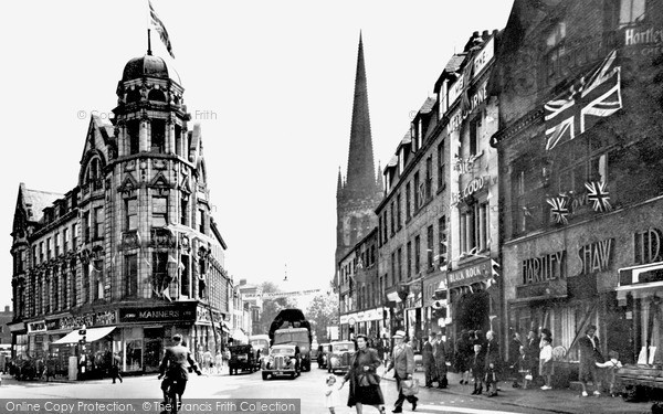 Photo of Wakefield, Cross Square c.1953