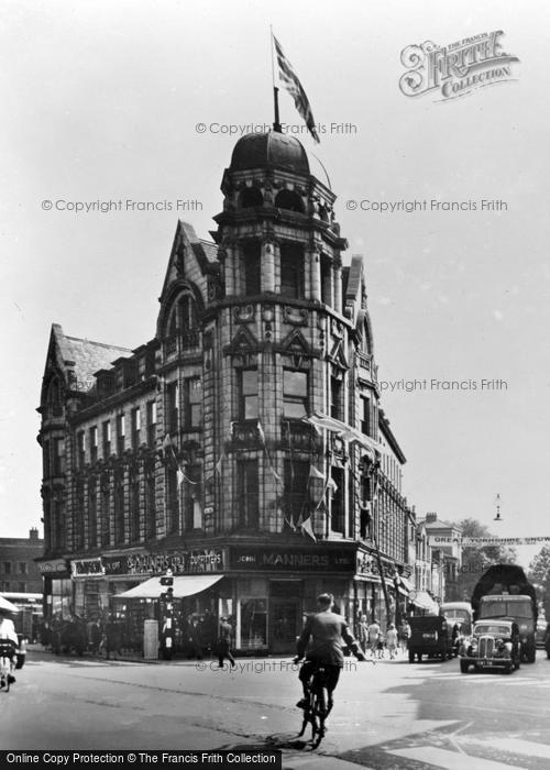 Photo of Wakefield, Cross Square c.1953