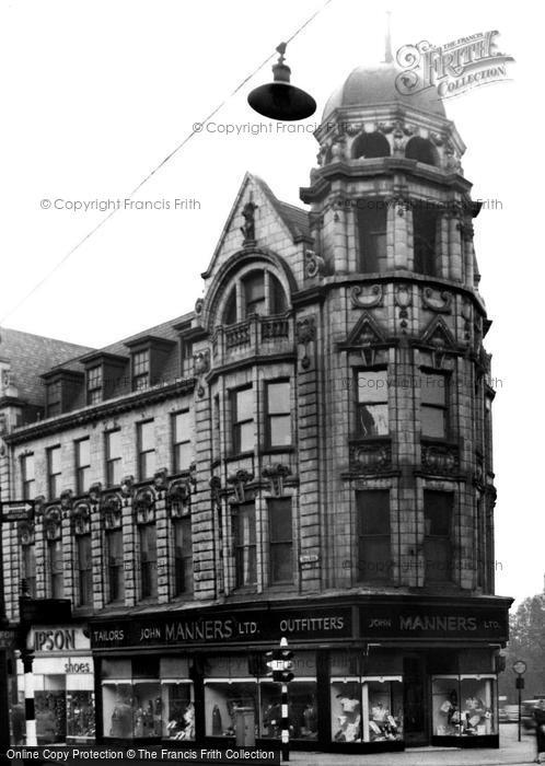 Photo of Wakefield, Cross Square c.1955