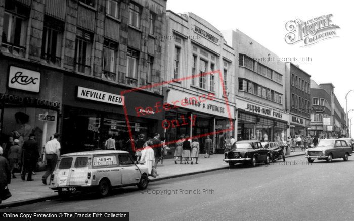 Photo of Wakefield, Kirkgate, Shops c.1965