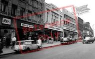 Kirkgate, Shops c.1965, Wakefield