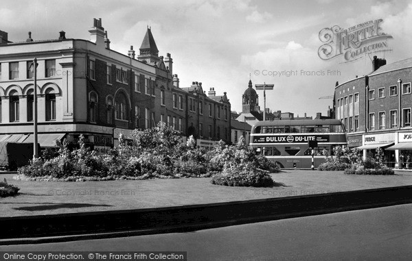 Photo of Wakefield, The Bull Ring c.1960