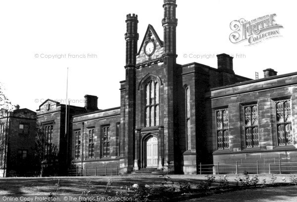 Photo of Wakefield, The Grammar School c.1955