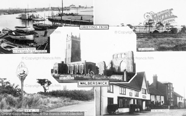 Photo of Walberswick, Composite c.1960