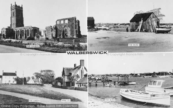 Photo of Walberswick, Composite c.1965
