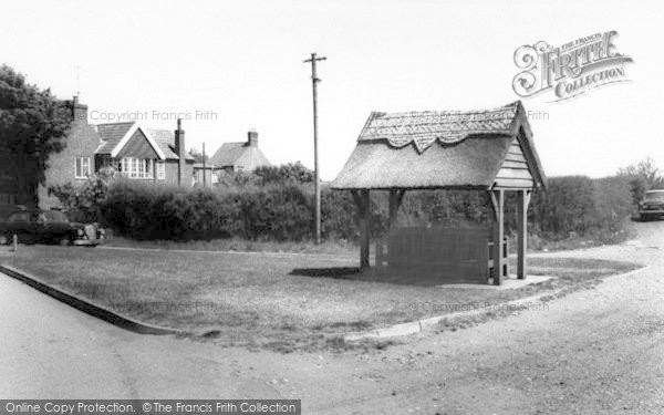 Photo of Walberswick, Jubilee Seat c.1960