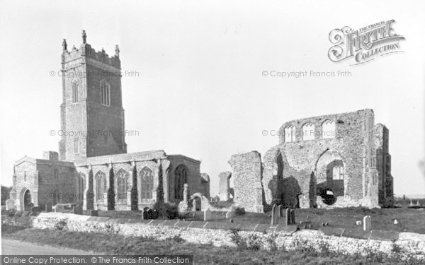 Photo of Walberswick, St Andrew's Church c.1955