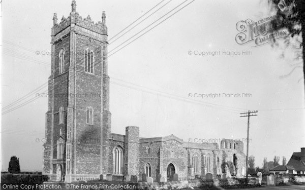 Photo of Walberswick, St Andrew's Church c.1955