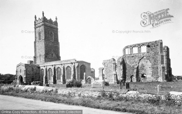 Photo of Walberswick, St Andrew's Church c.1955