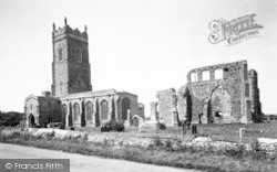 St Andrew's Church c.1955, Walberswick