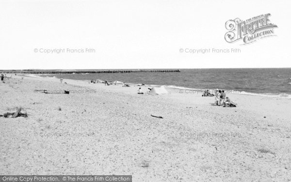 Photo of Walberswick, The Beach c.1955