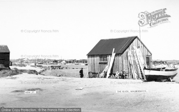 Photo of Walberswick, The River c.1960