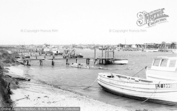 Photo of Walberswick, The River c.1960