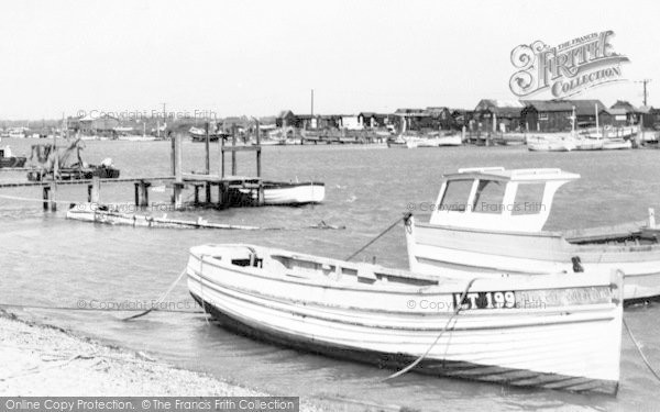 Photo of Walberswick, The River c.1960