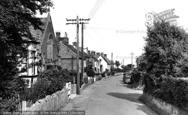 Photo of Walberswick, Village Street c.1955