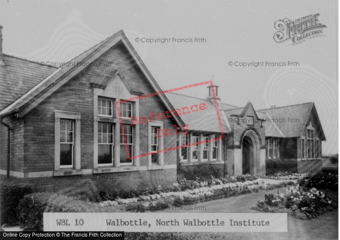 Photo of Walbottle, North Walbottle Institute c.1955