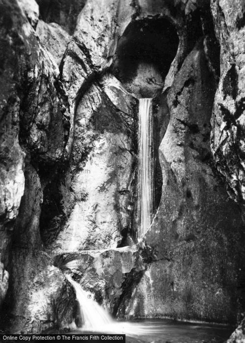 Photo of Walchensee, Waterfall, Kesselbergstrasse c.1930