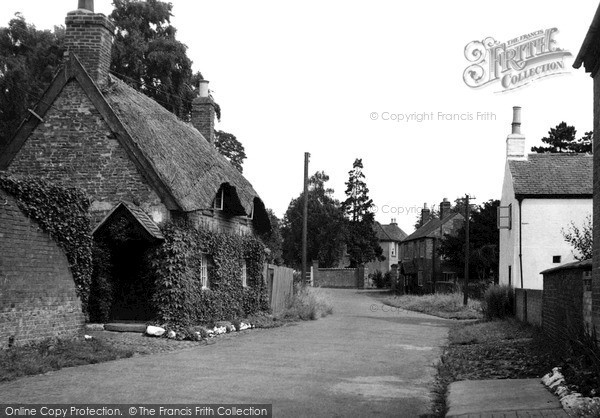 Photo of Walcote, The Village c.1955