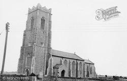 Walcott On Sea, All Saints' Church c.1960, Walcott