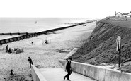 Walcott on Sea, Ostend Beach c1965