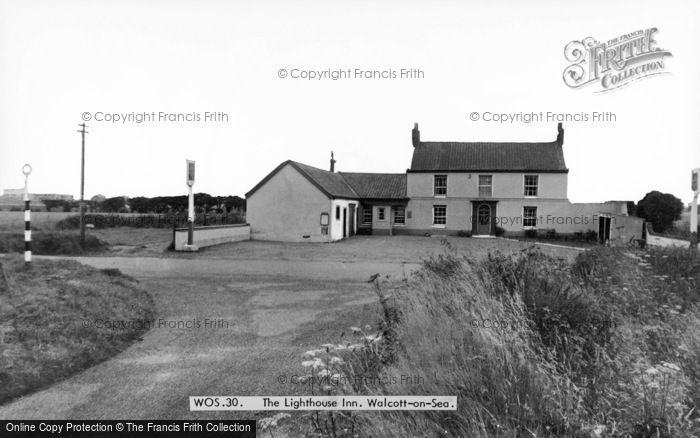 Photo of Walcott On Sea, The Lighthouse Inn c.1955