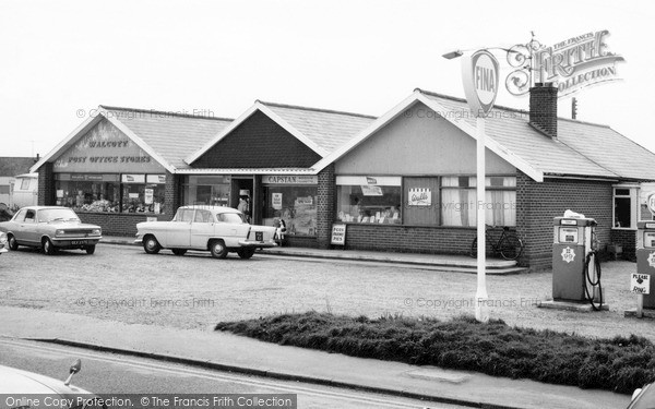Photo of Walcott on Sea, the Post Office Stores c1967
