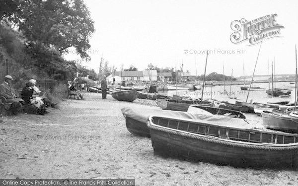 Photo of Waldringfield, The Beach c.1960