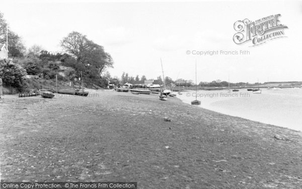 Photo of Waldringfield, The Beach c.1960