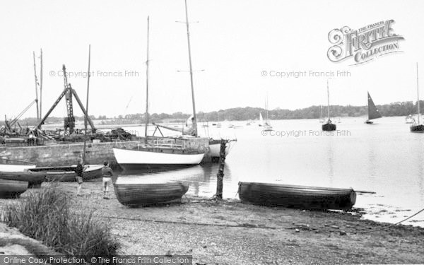 Photo of Waldringfield, The Quay c.1955