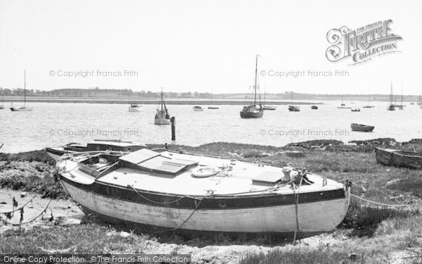 Photo of Waldringfield, The River Deben c.1955