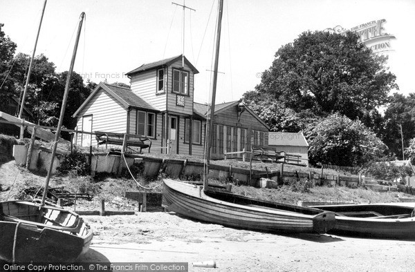 Photo of Waldringfield, The Sailing Clubhouse c.1955