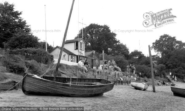 Photo of Waldringfield, The Yacht Club c.1955