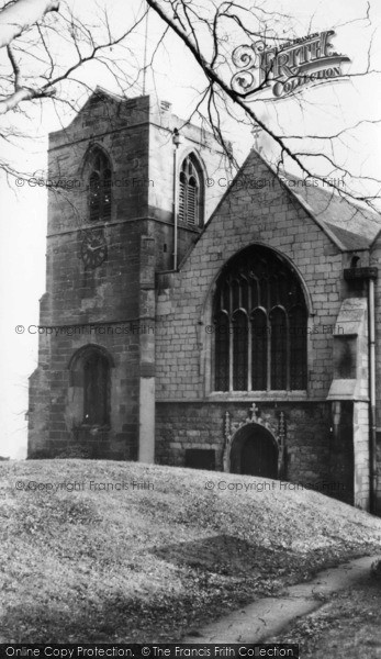 Photo of Wales, The Church c.1955