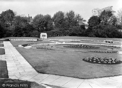 Garden Of Remembrance, Par Fold Park c.1955, Walkden