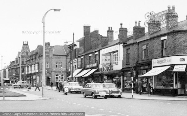 Photo of Walkden, Shops, Manchester Road c.1960