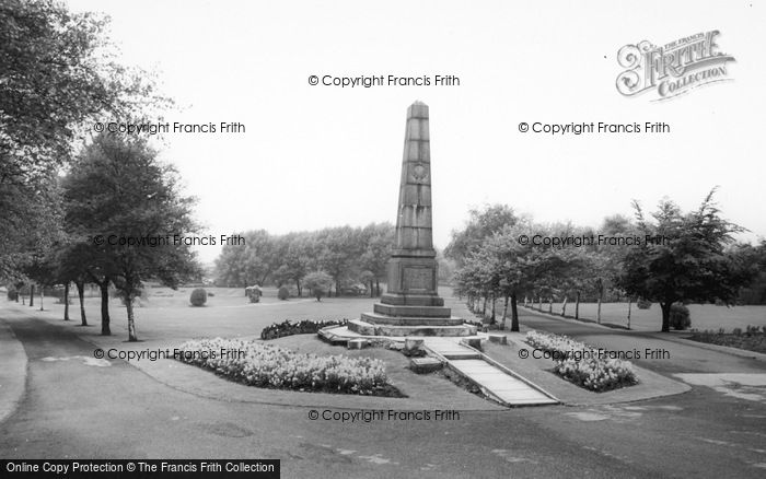 Photo of Walkden, The Memorial c.1965