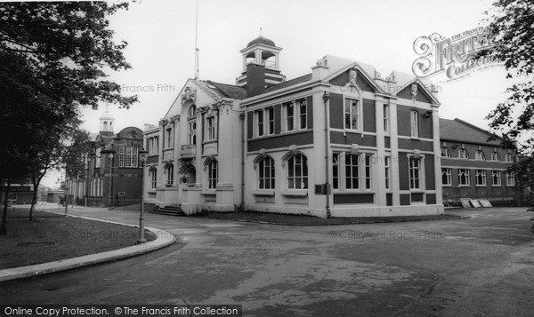 Photo of Walkden, Town Hall And College c.1965