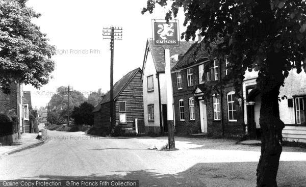 Photo of Walkern, The White Lion, High Street c.1960