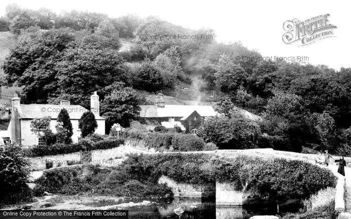 Photo of Walkhampton, Cottage Near Huckworthy Bridge 1910