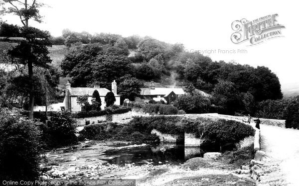 Photo of Walkhampton, Huckworthy Bridge 1910
