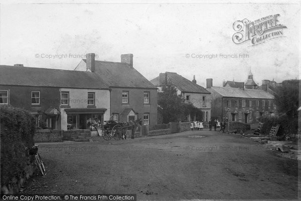 Photo of Walkhampton, The Village 1906