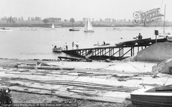 Photo of Wallasea Bay, The Ferry c.1955