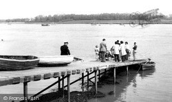 Wallasea Bay, The Jetty c.1955, Wallasea Island