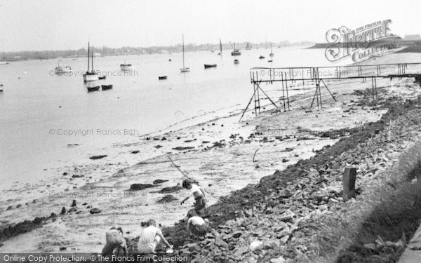 Photo of Wallasea Bay, The River Crouch c.1955